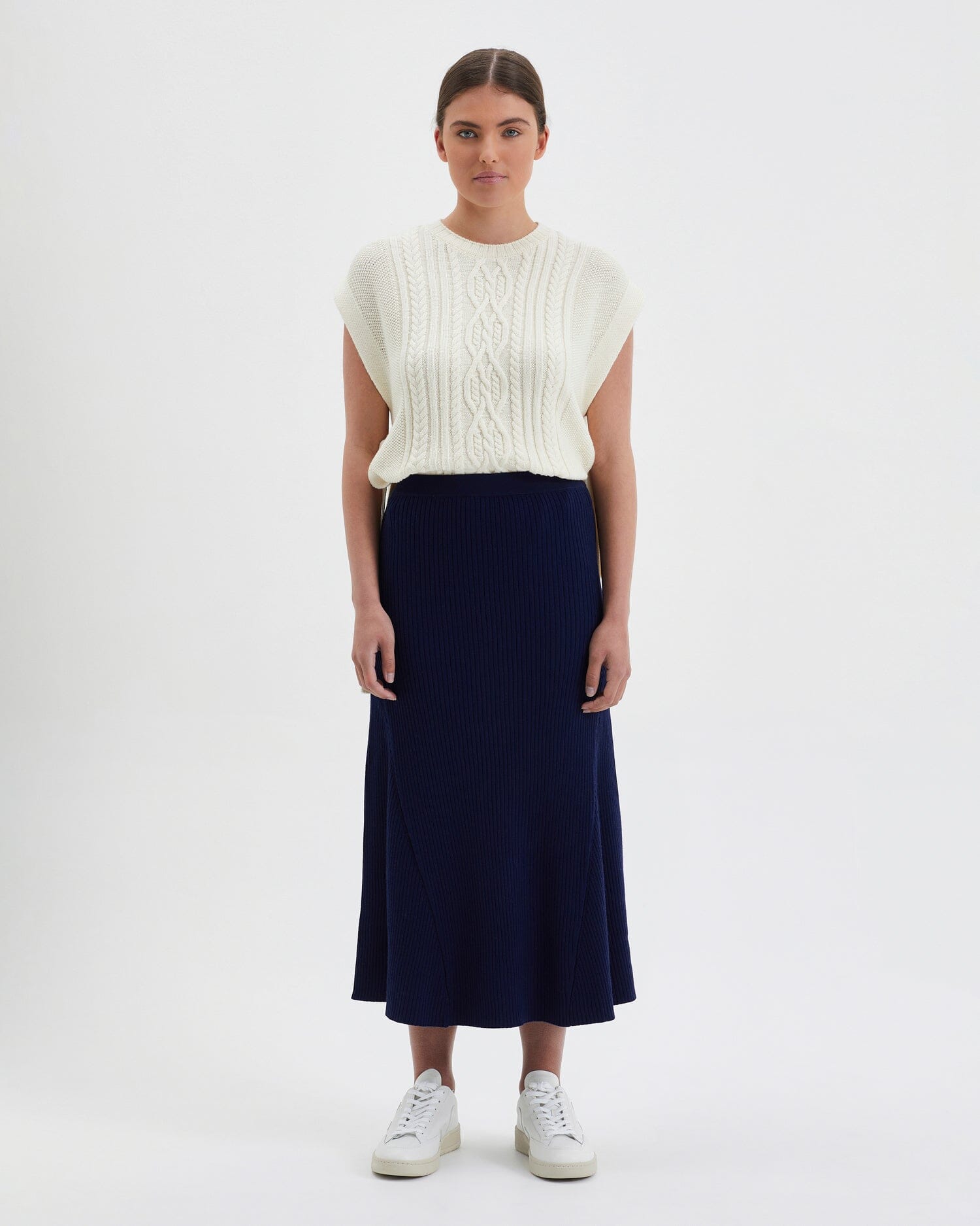 Rachel Skirt Knitwear Iris and Wool 