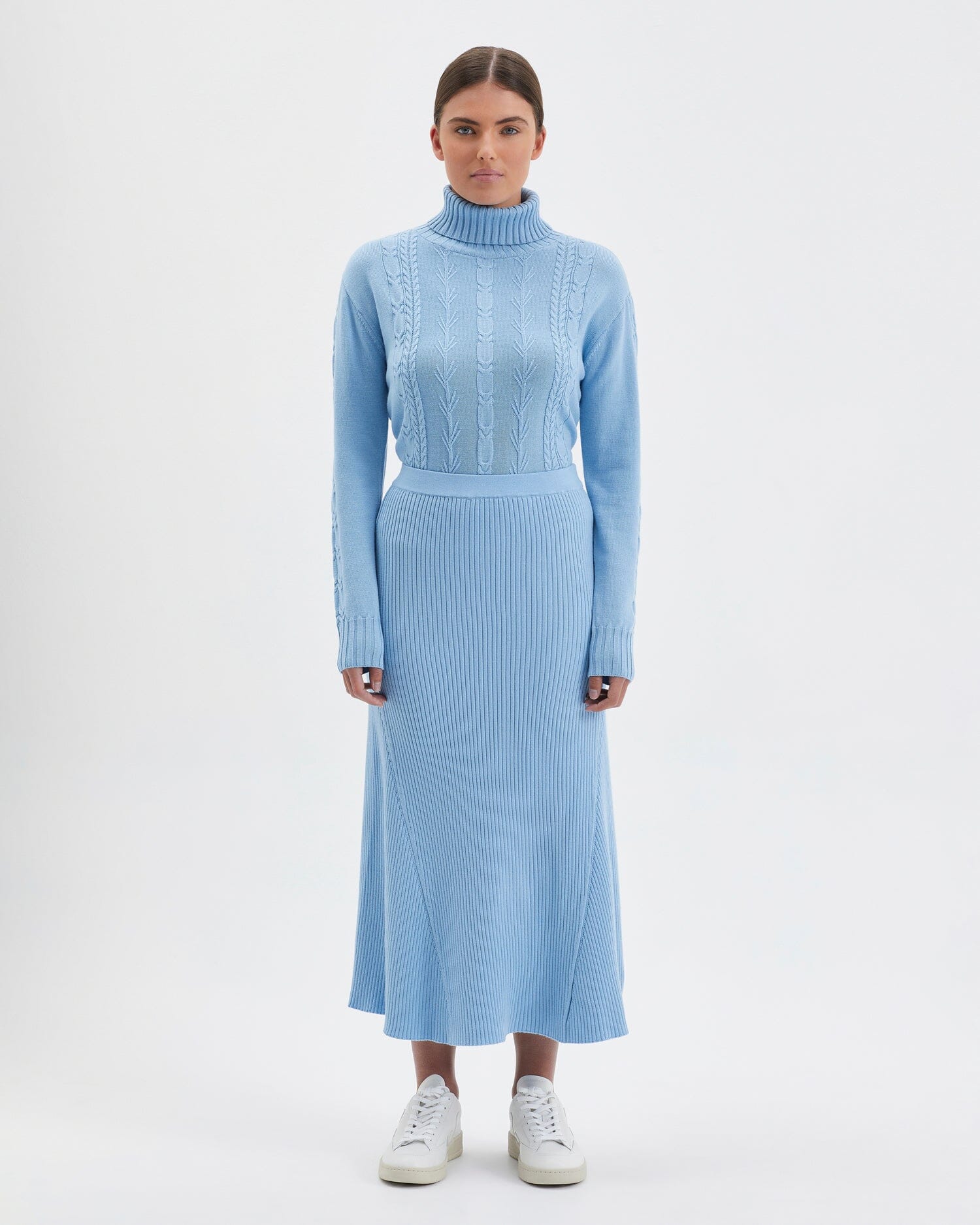 Rachel Skirt Knitwear Iris and Wool 