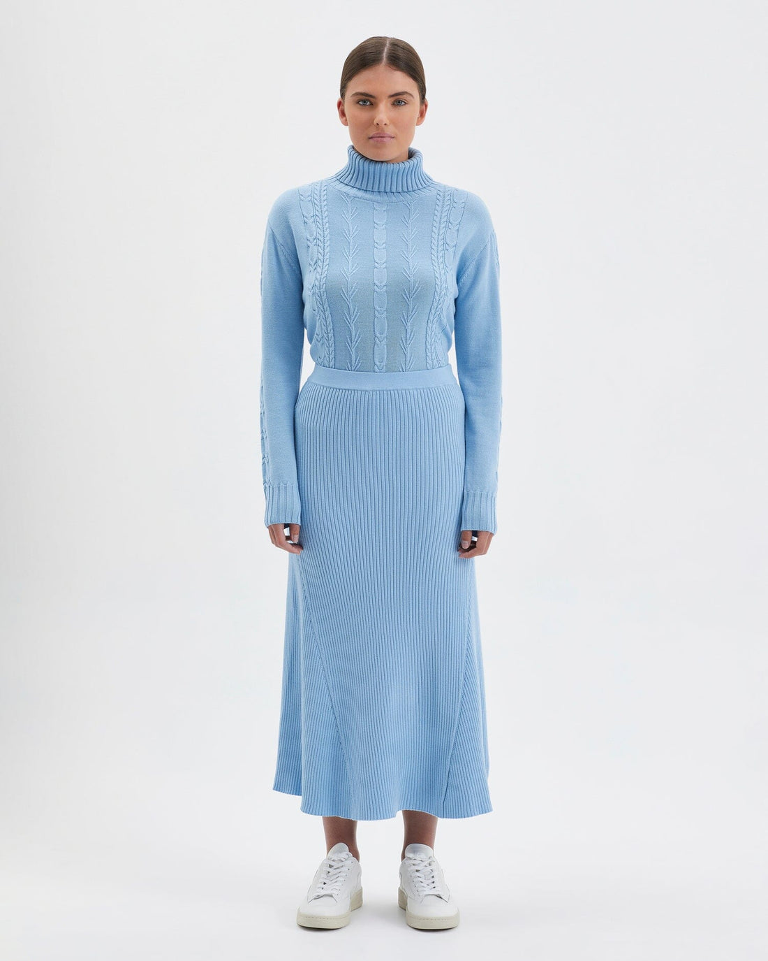 Rachel Skirt Knitwear Iris and Wool 