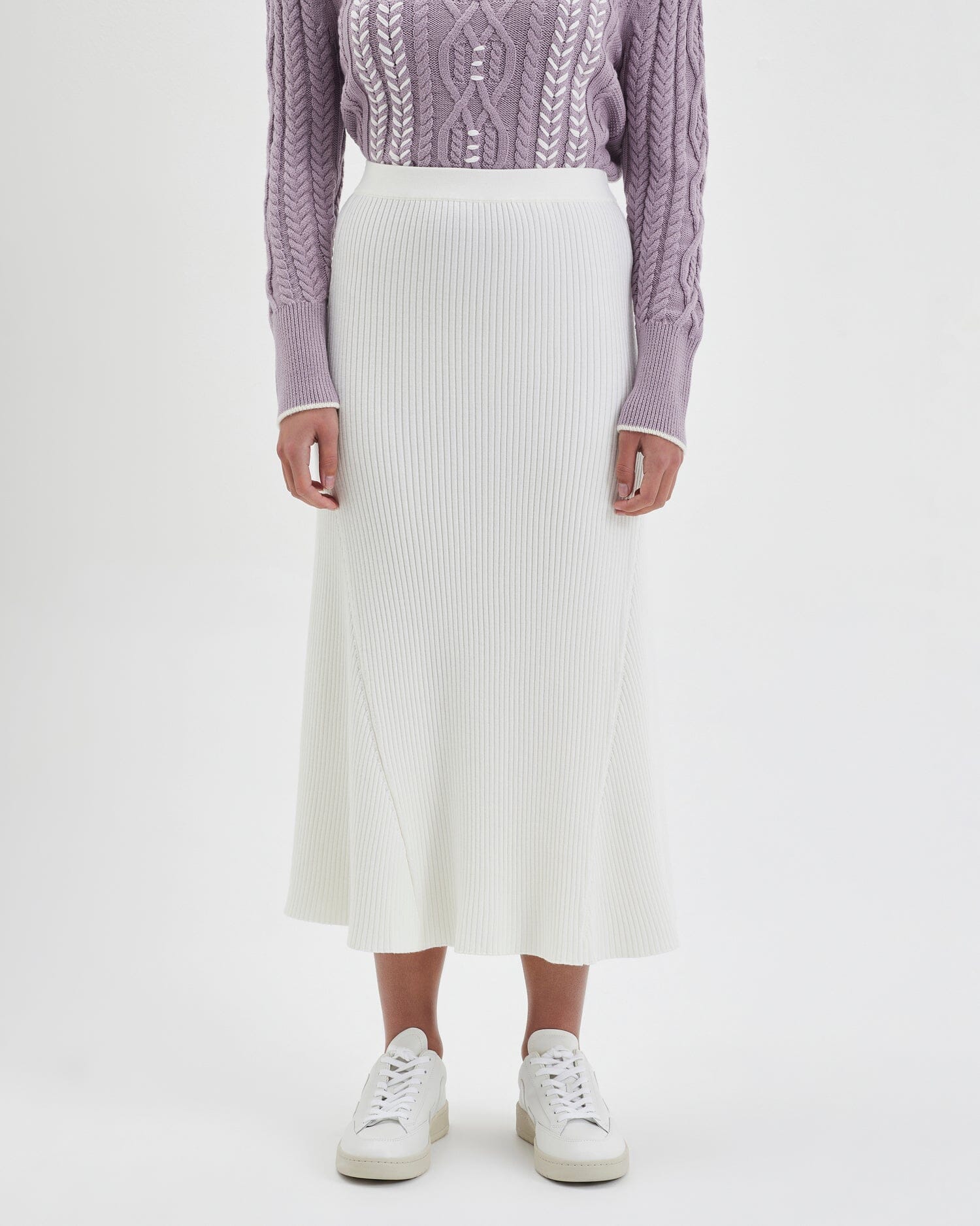Rachel Skirt Knitwear Iris and Wool 