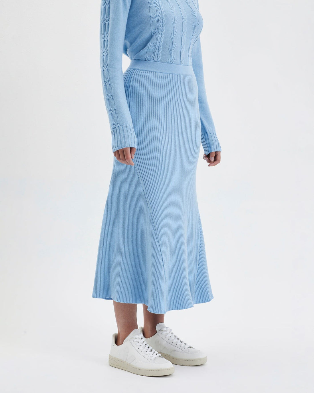 Rachel Skirt Knitwear Iris and Wool 