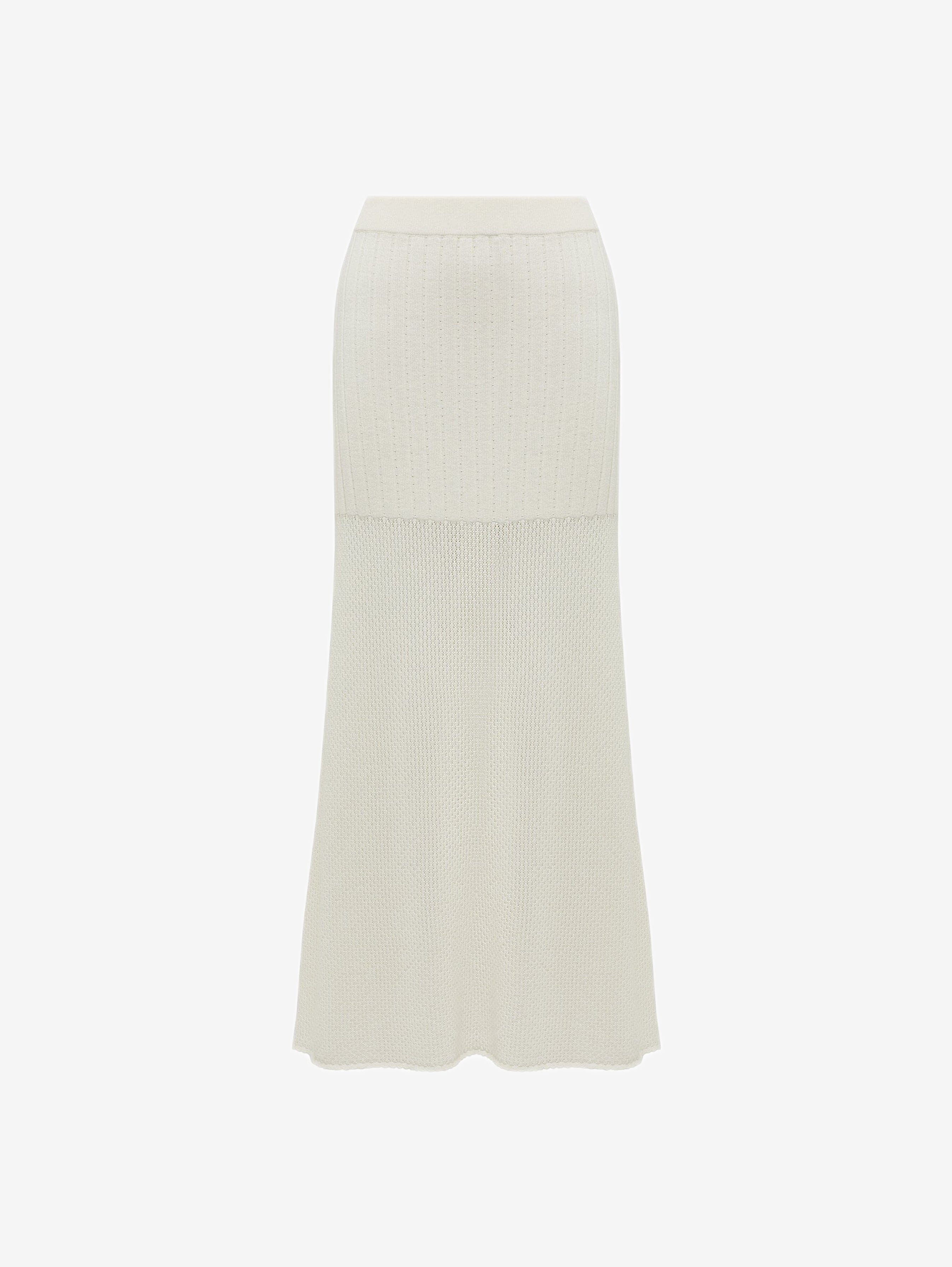 Ruby Pointelle Skirt Skirt Iris and Wool 