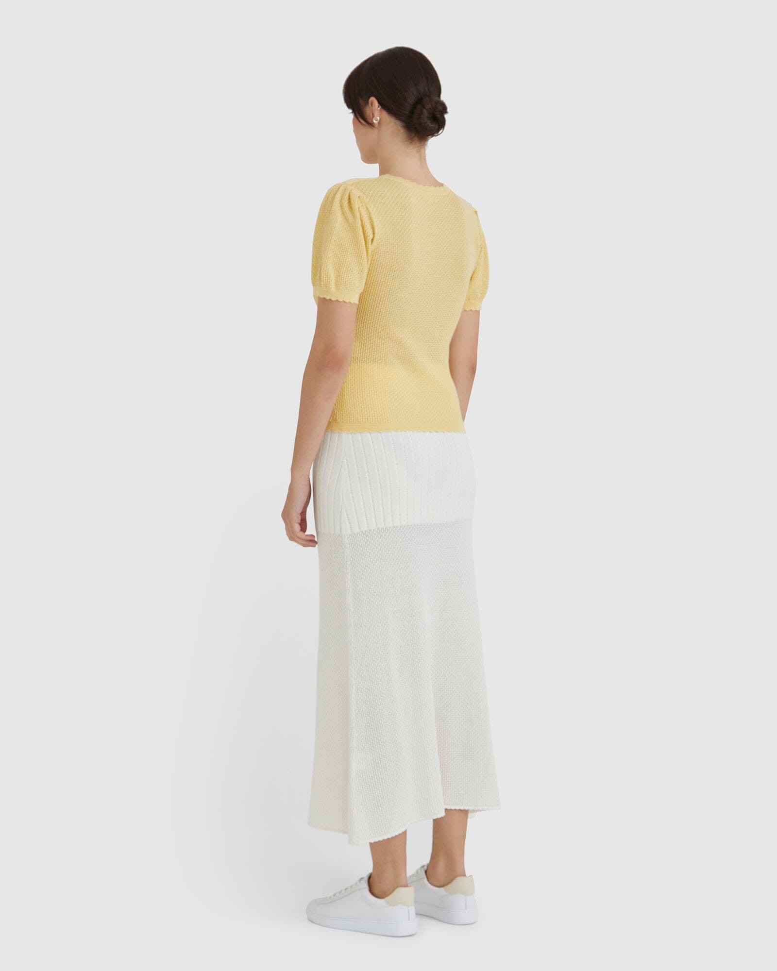 Ruby Pointelle Top Shirts & Tops Iris and Wool 