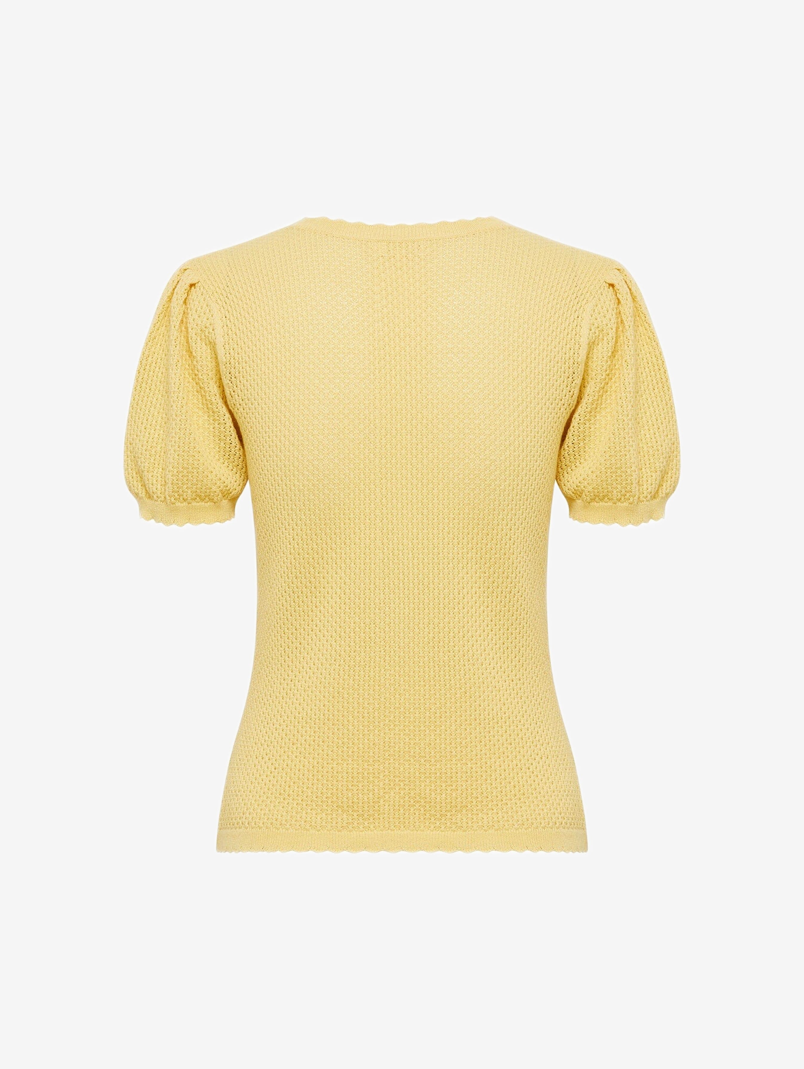 Ruby Pointelle Top Shirts & Tops Iris and Wool 