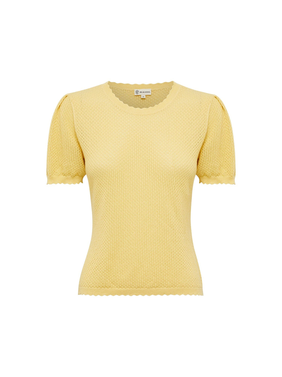 Ruby Pointelle Top Shirts & Tops Iris and Wool 