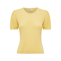 Ruby Pointelle Top Shirts & Tops Iris and Wool 