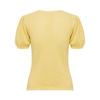 Ruby Pointelle Top Shirts & Tops Iris and Wool 