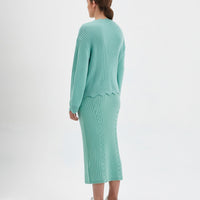 Scallop Sweater Knitwear Iris and Wool 