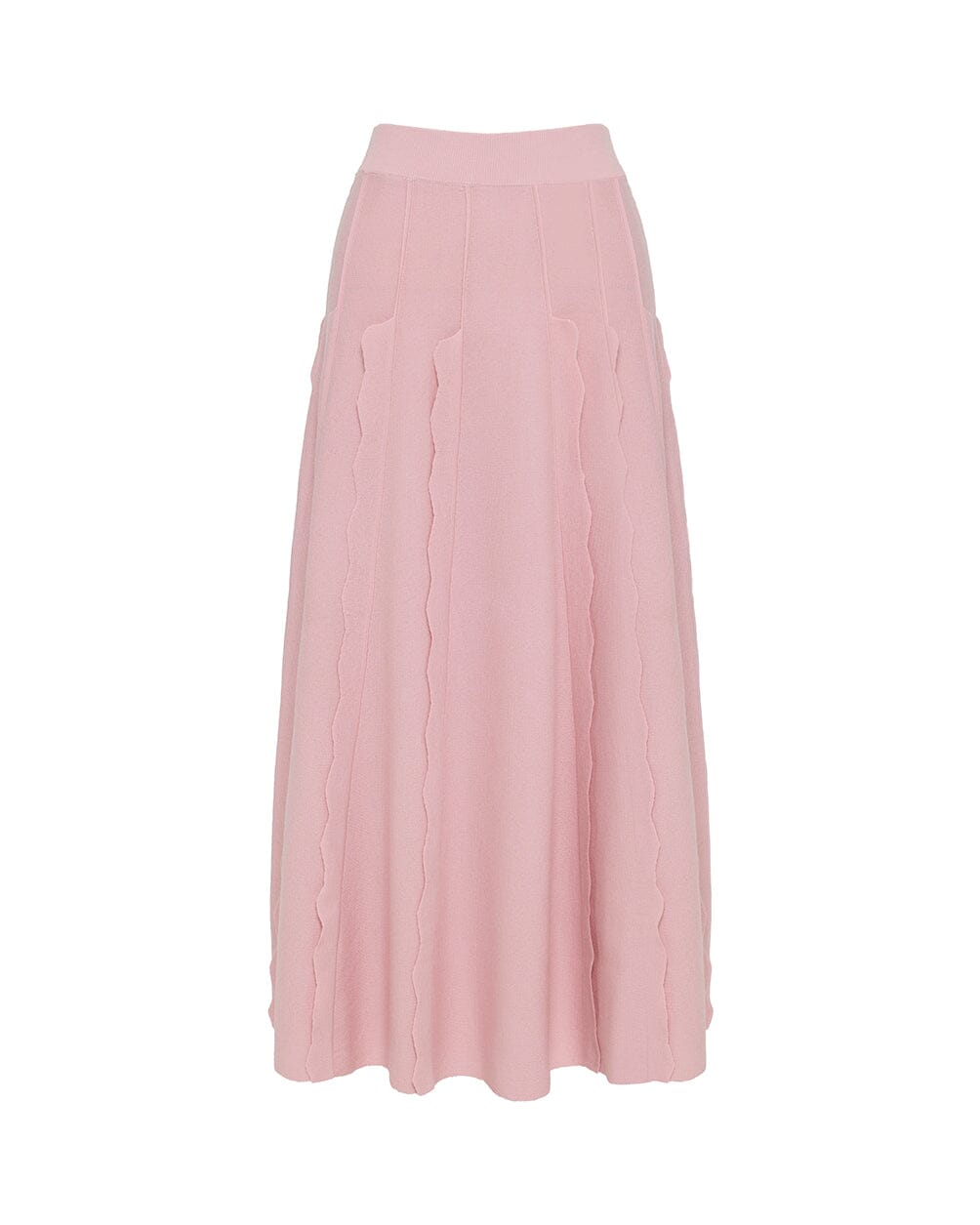 Scallop Trim Skirt Skirt Iris and Wool 