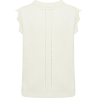 Scallop Vest Knitwear Iris and Wool 