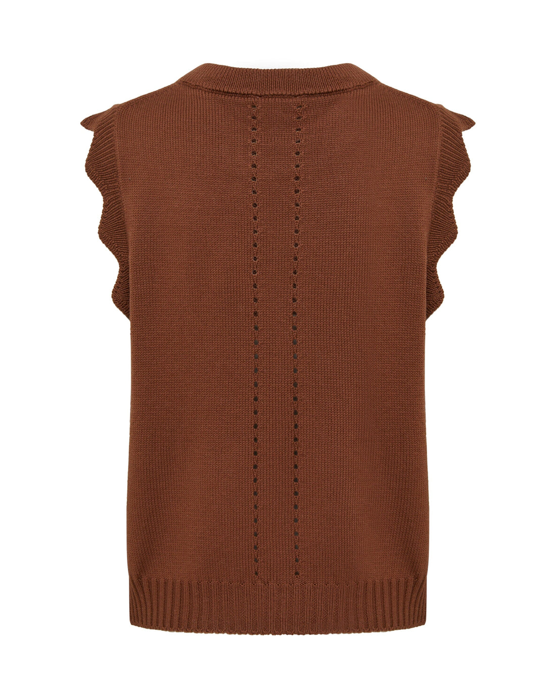 Scallop Vest Knitwear Iris and Wool 