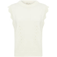 Scallop Vest Knitwear Iris and Wool 