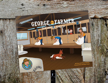 GEORGE THE FARMER - SHEARS A SHEEP