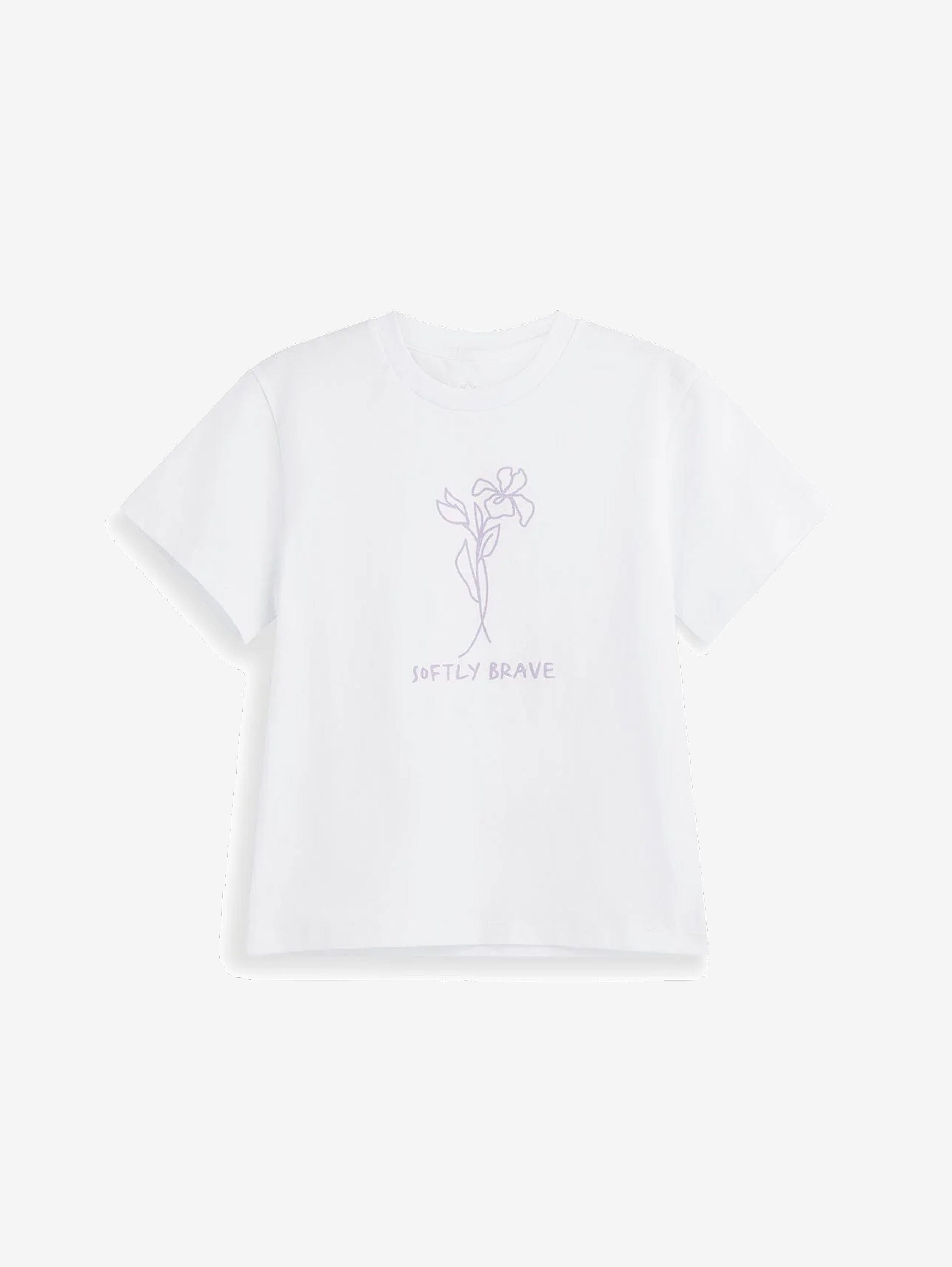 Softly Brave Iris Tshirt Childrens Shirts & Tops Iris and Wool 