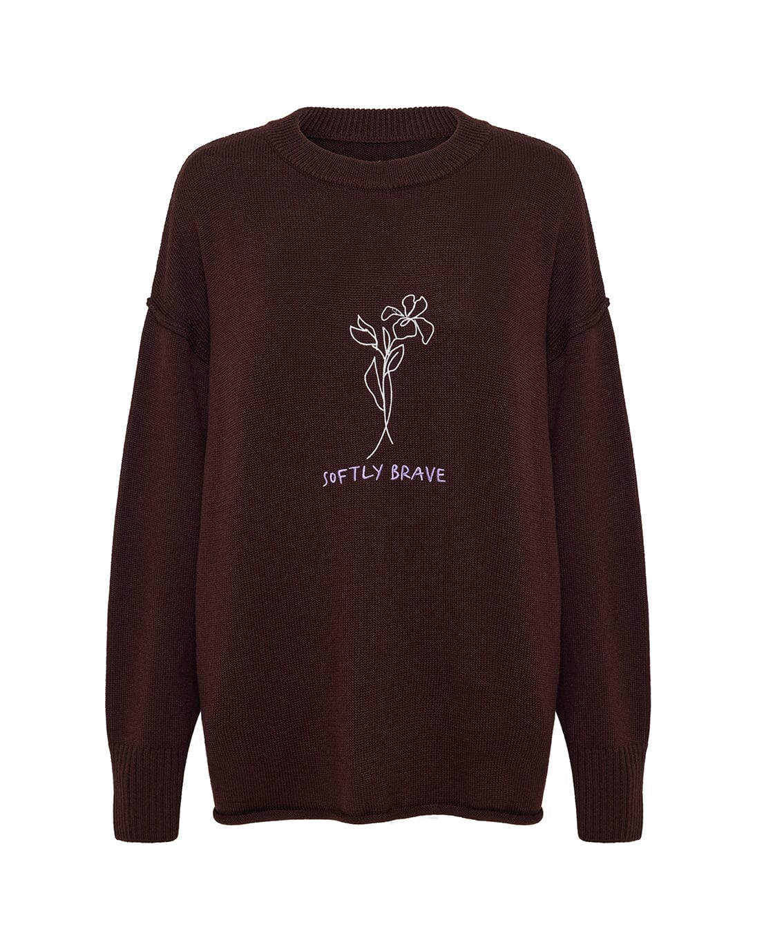 Softly Brave Ladies Sweater beanie Iris and Wool 