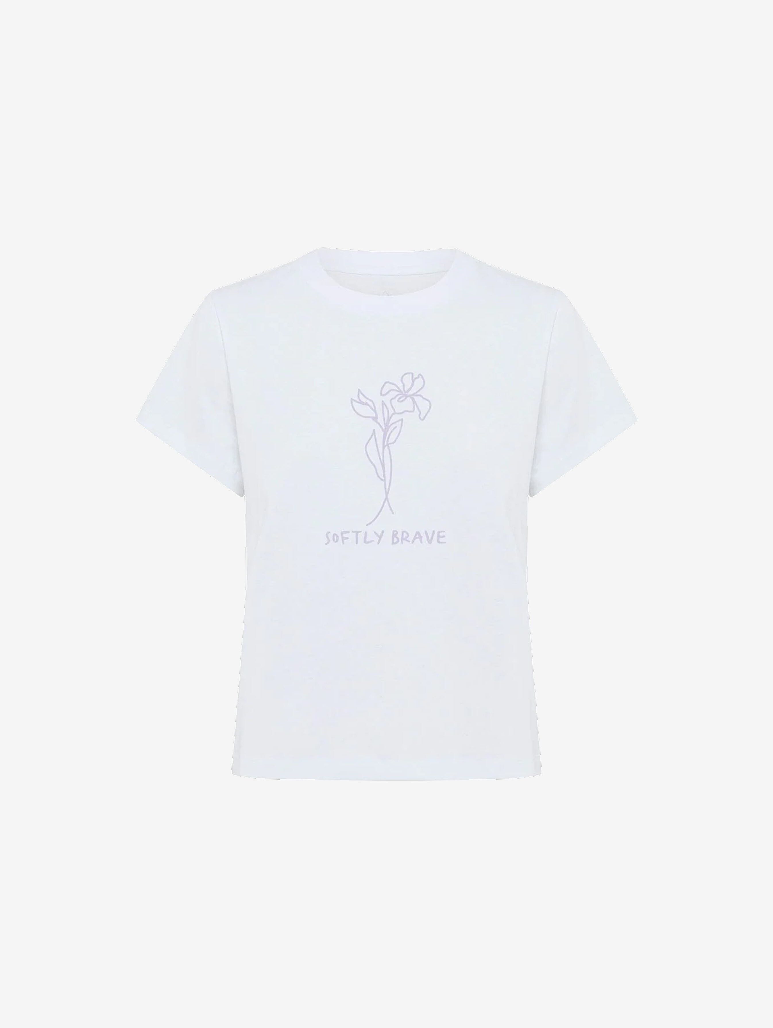 Softly Brave Ladies Tshirt Shirts & Tops Iris and Wool 
