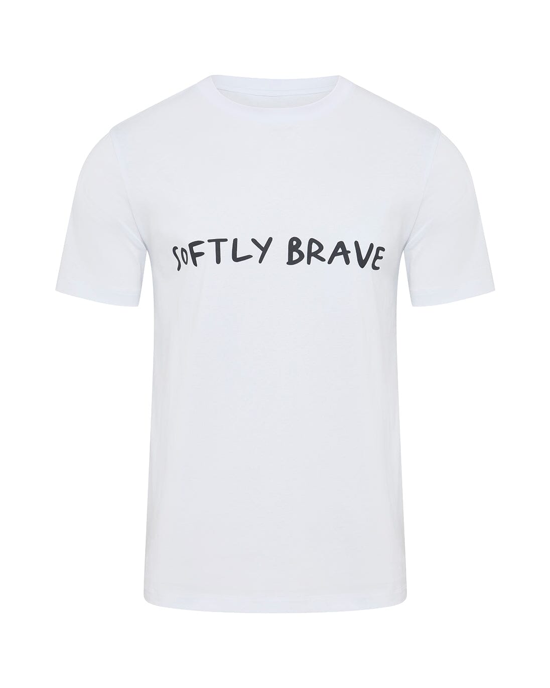 Softly Brave Wording Tshirt Shirts & Tops Iris and Wool 