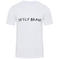 Softly Brave Wording Tshirt Shirts & Tops Iris and Wool 