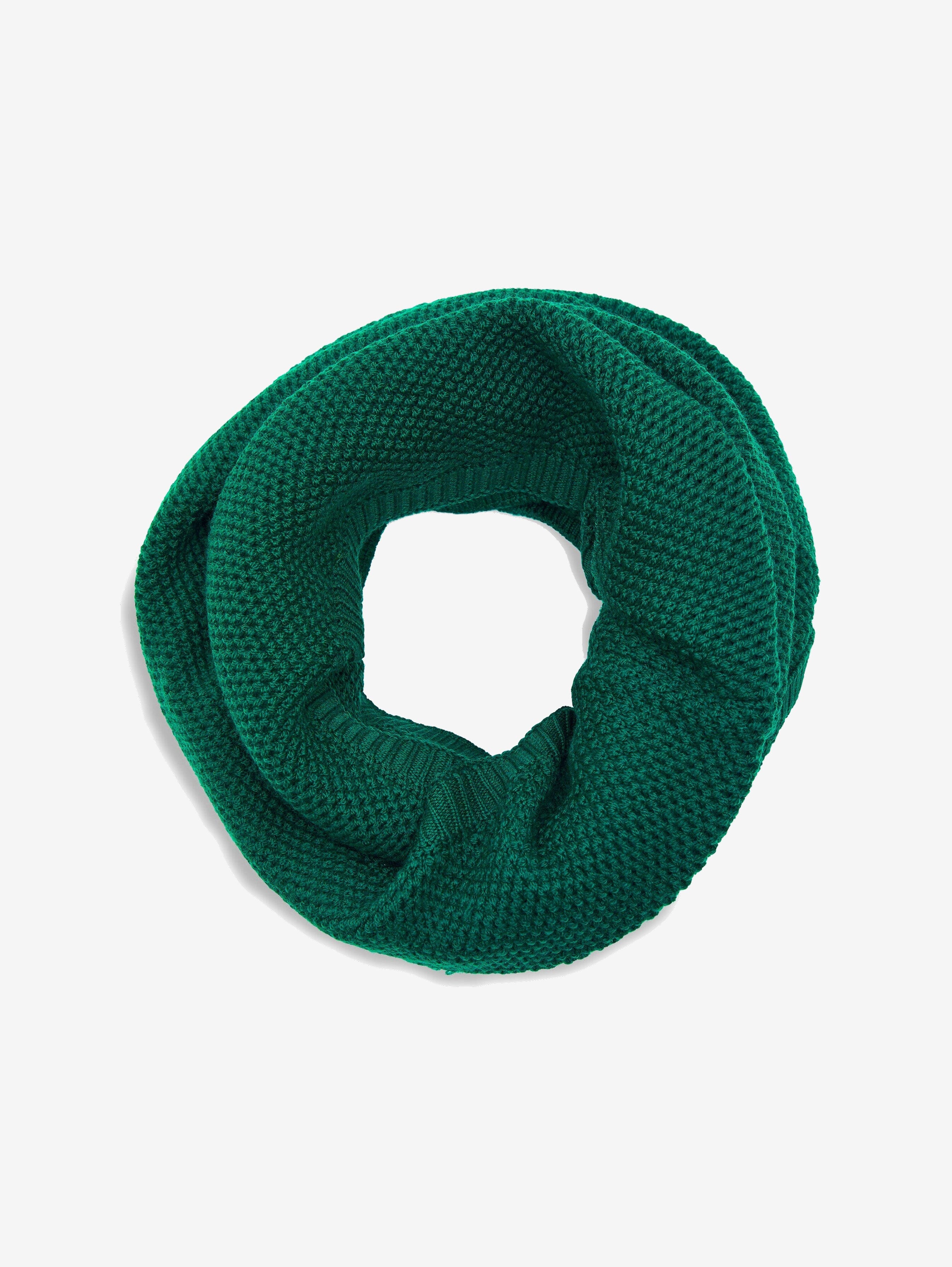 Texture Stitch Snood Scarves Iris and Wool 