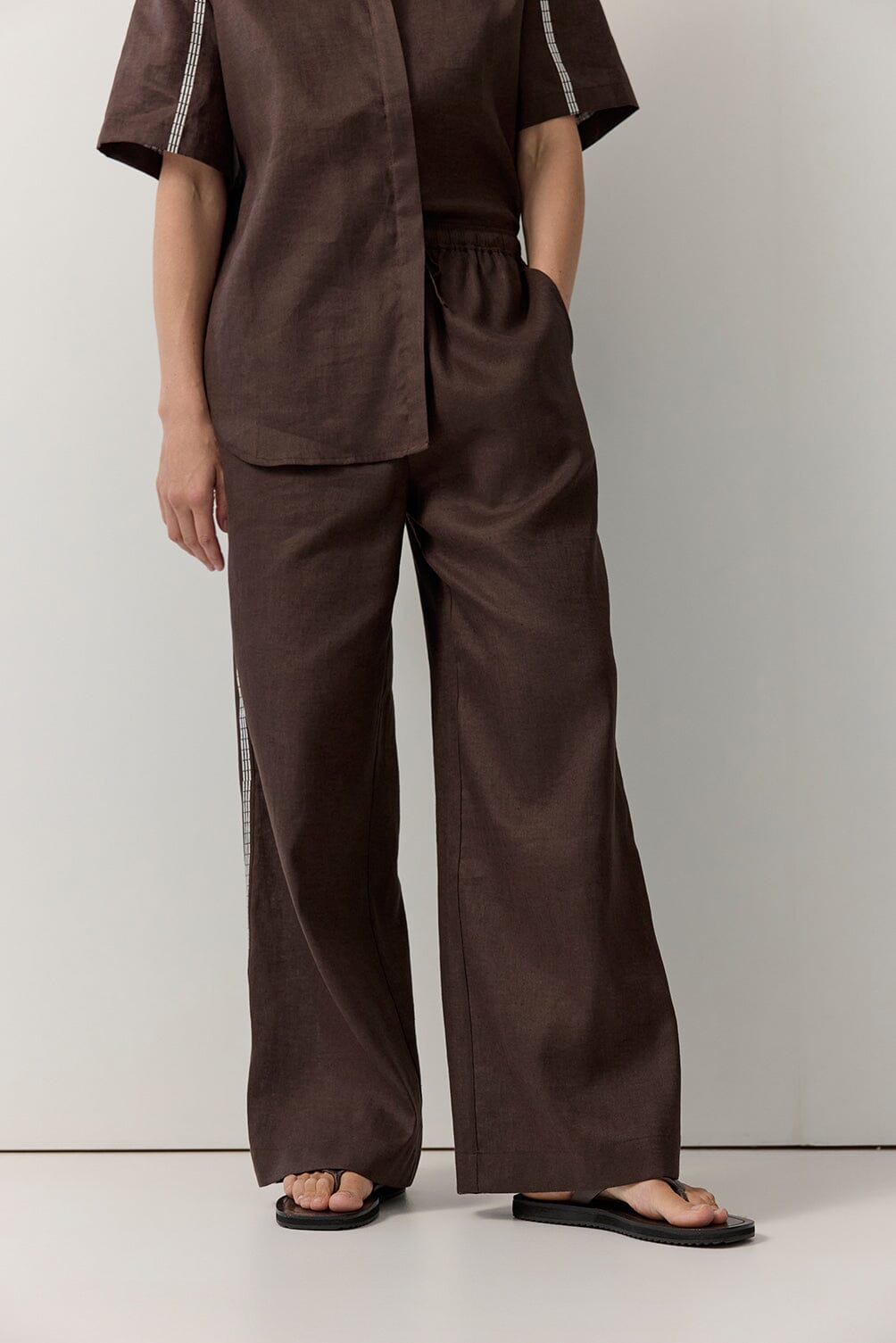 Top Stitch Pants Pants Iris and Wool 