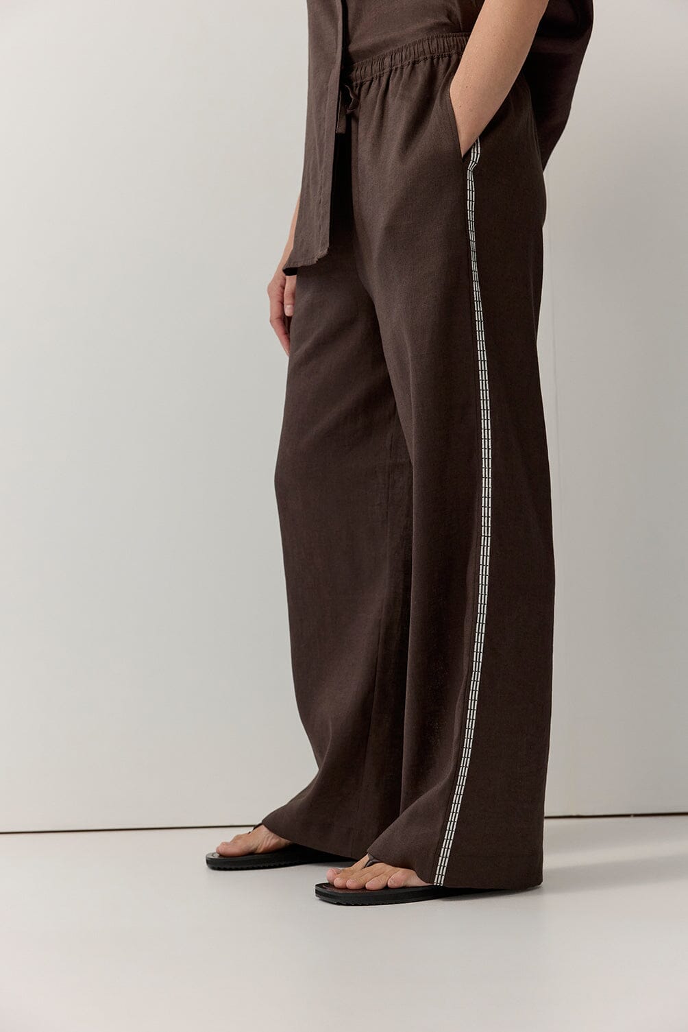 Top Stitch Pants Pants Iris and Wool 