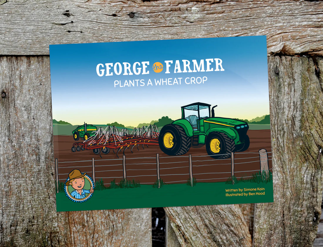 GEORGE THE FARMER - PLANTS A WHEAT CROP