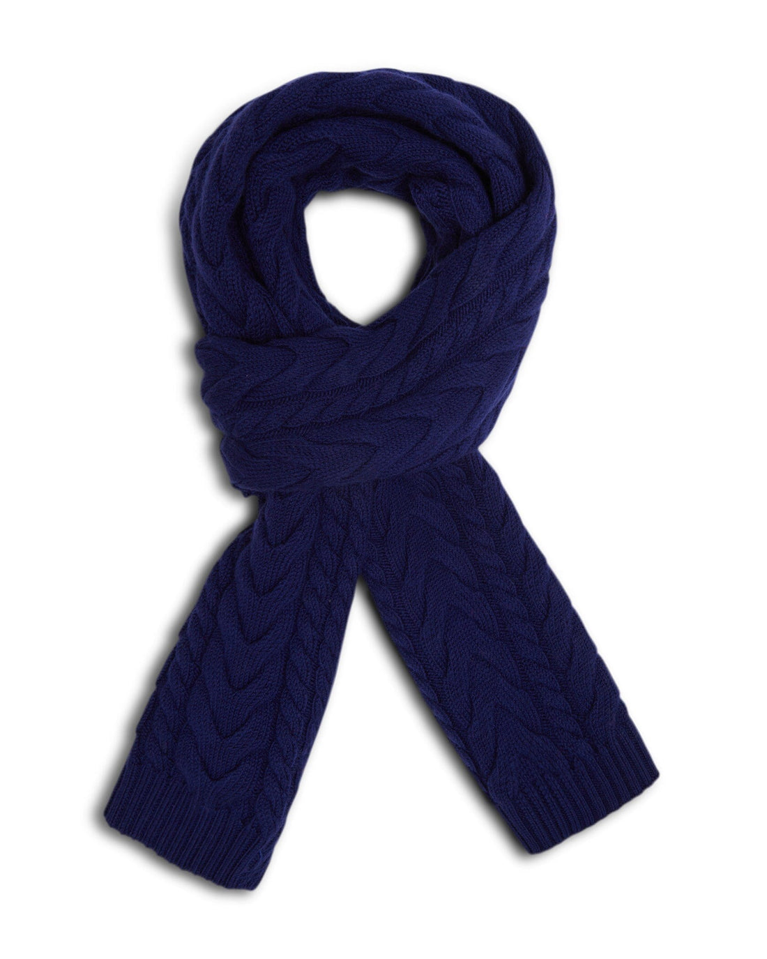 Wool Plaited Scarf Scarves Iris and Wool 