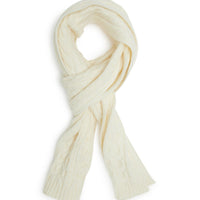 Wool Plaited Scarf Scarves Iris and Wool 