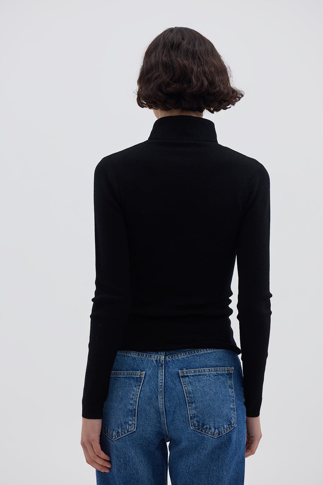 Wool Roll Neck Knitwear Iris and Wool 