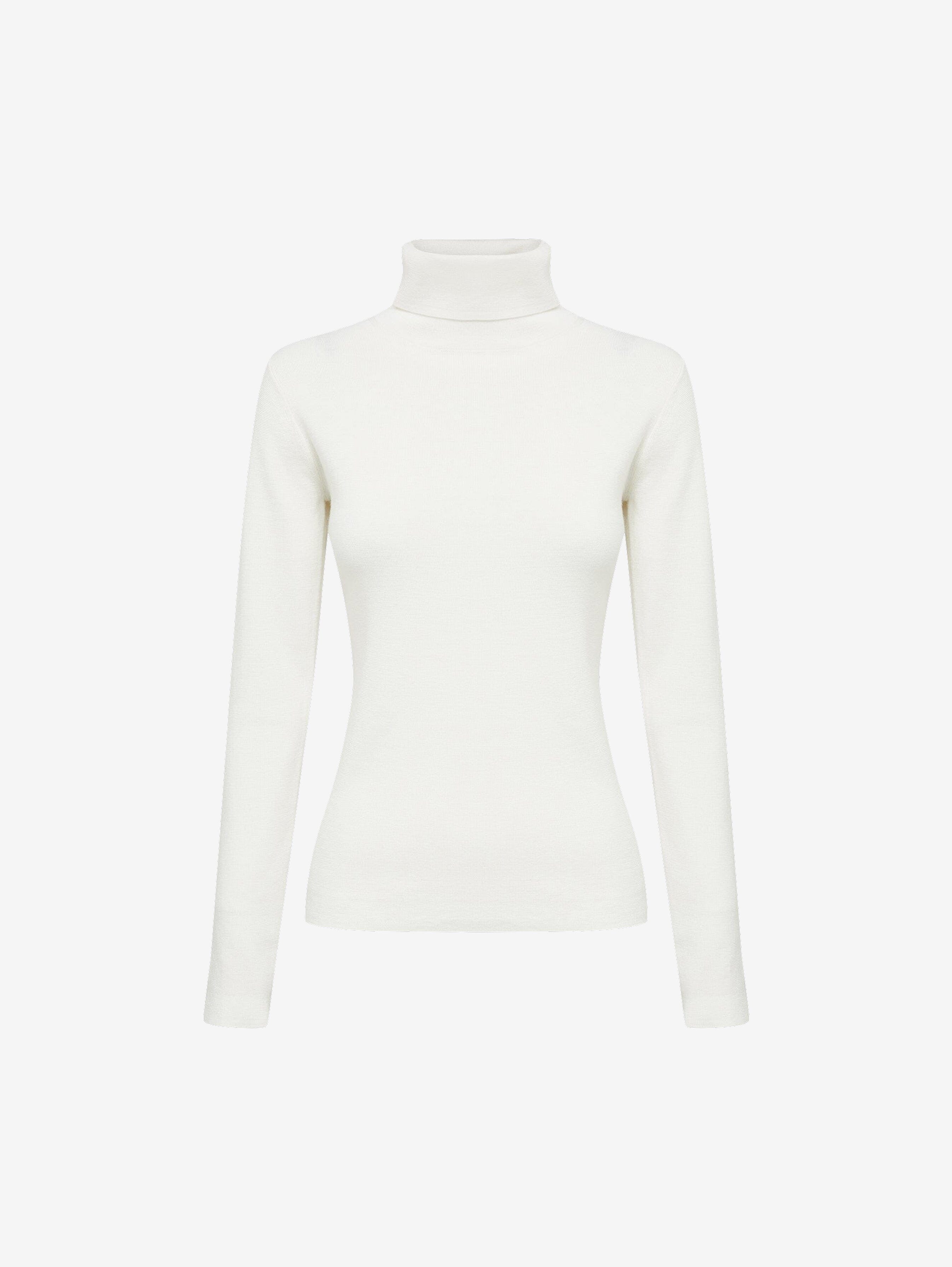 Wool Roll Neck Knitwear Iris and Wool 