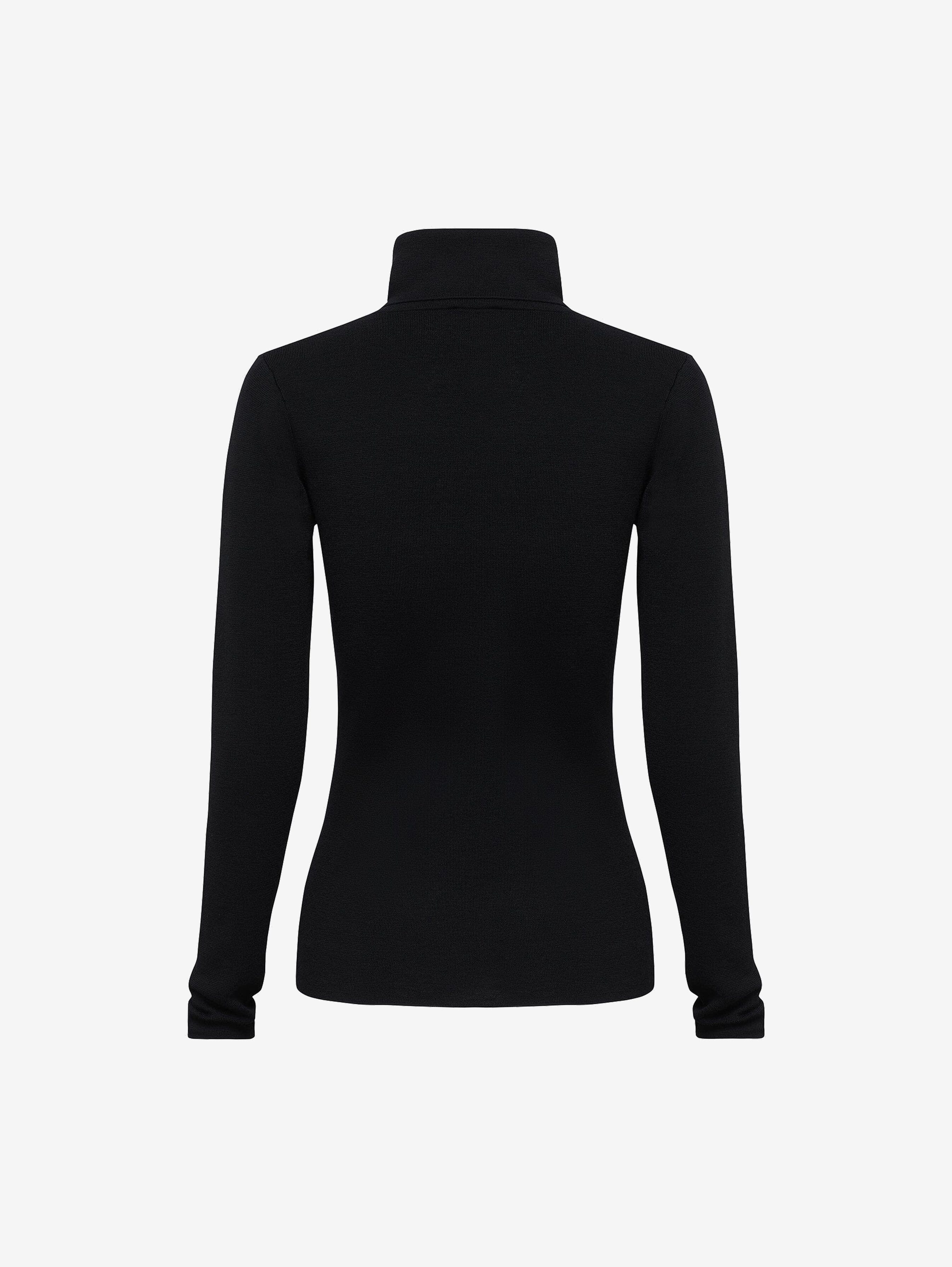 Wool Roll Neck Knitwear Iris and Wool 