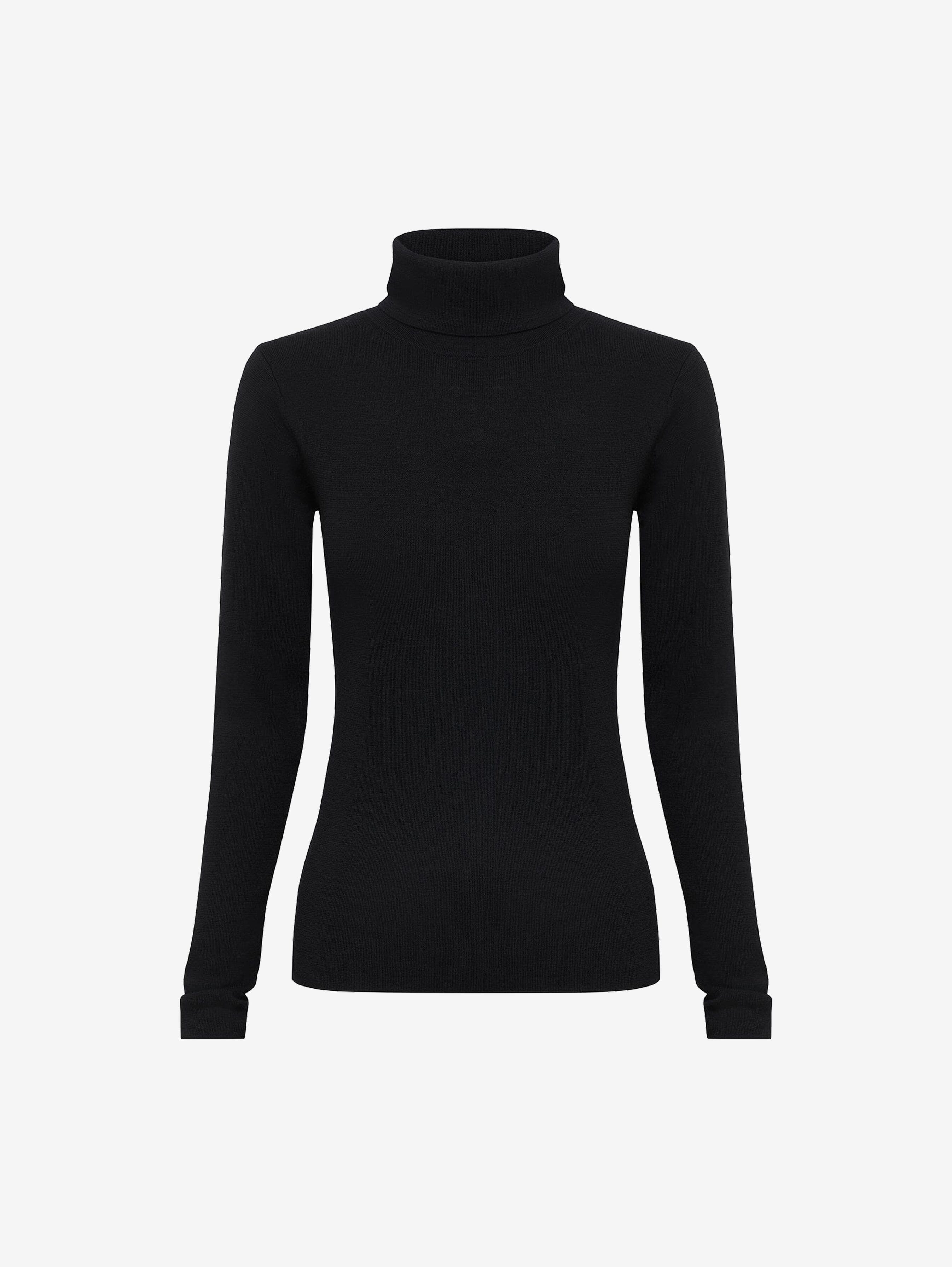 Wool Roll Neck Knitwear Iris and Wool 