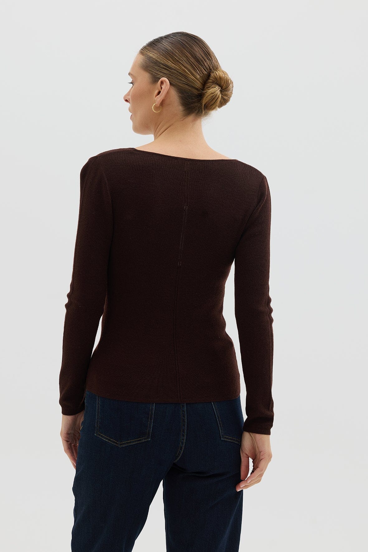 Wool Round Neck Knitwear Iris and Wool 