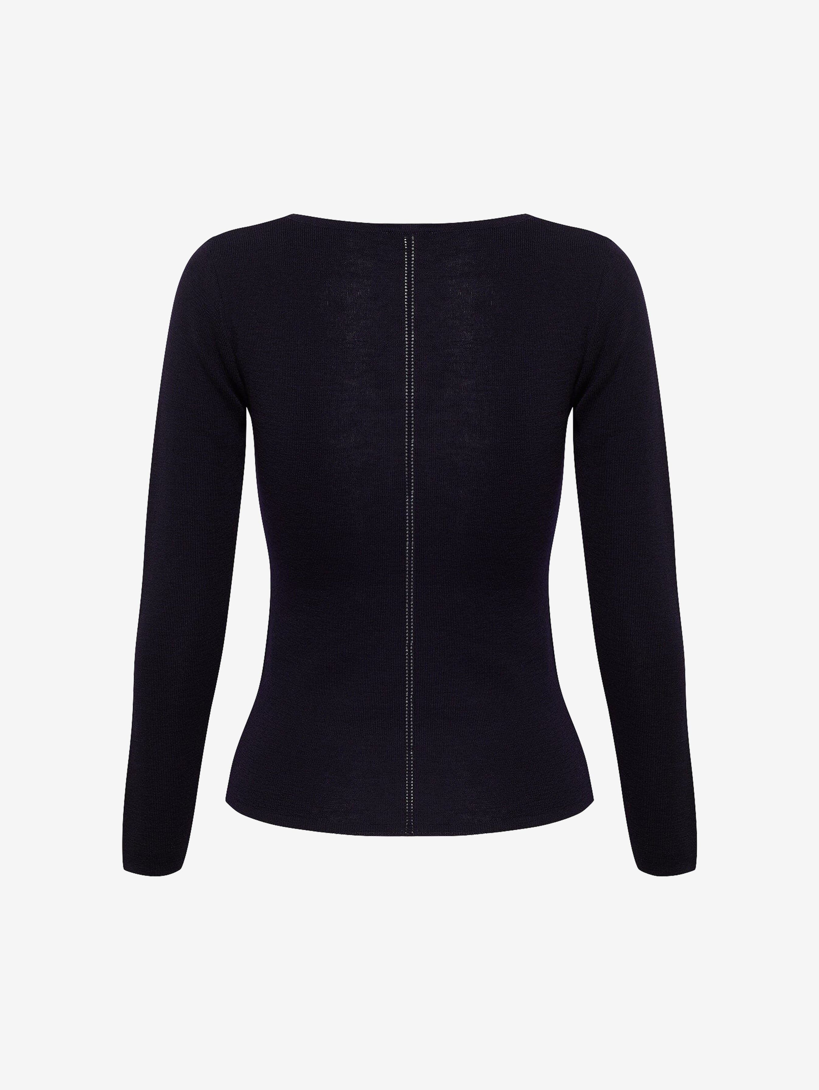 Wool Round Neck Knitwear Iris and Wool 