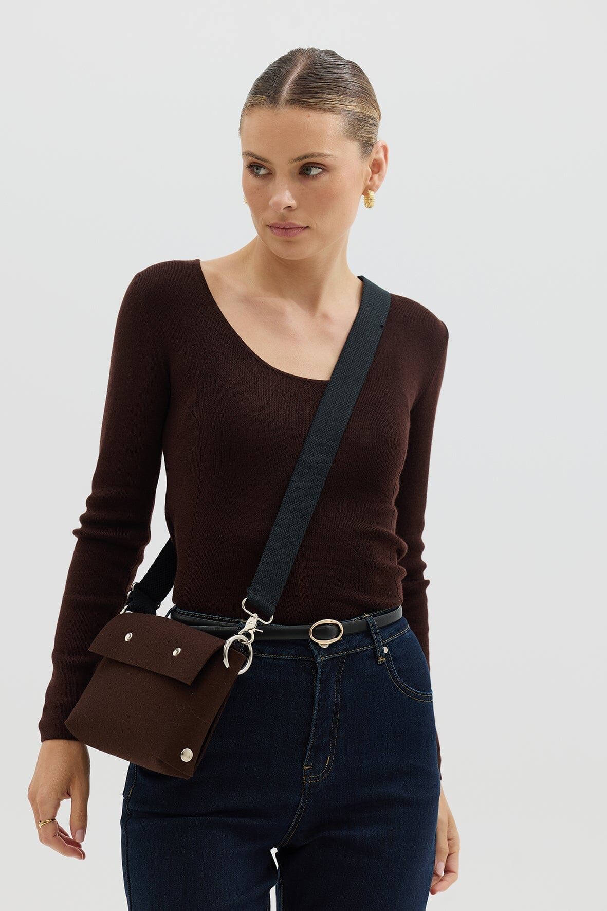 Wool Round Neck Knitwear Iris and Wool 