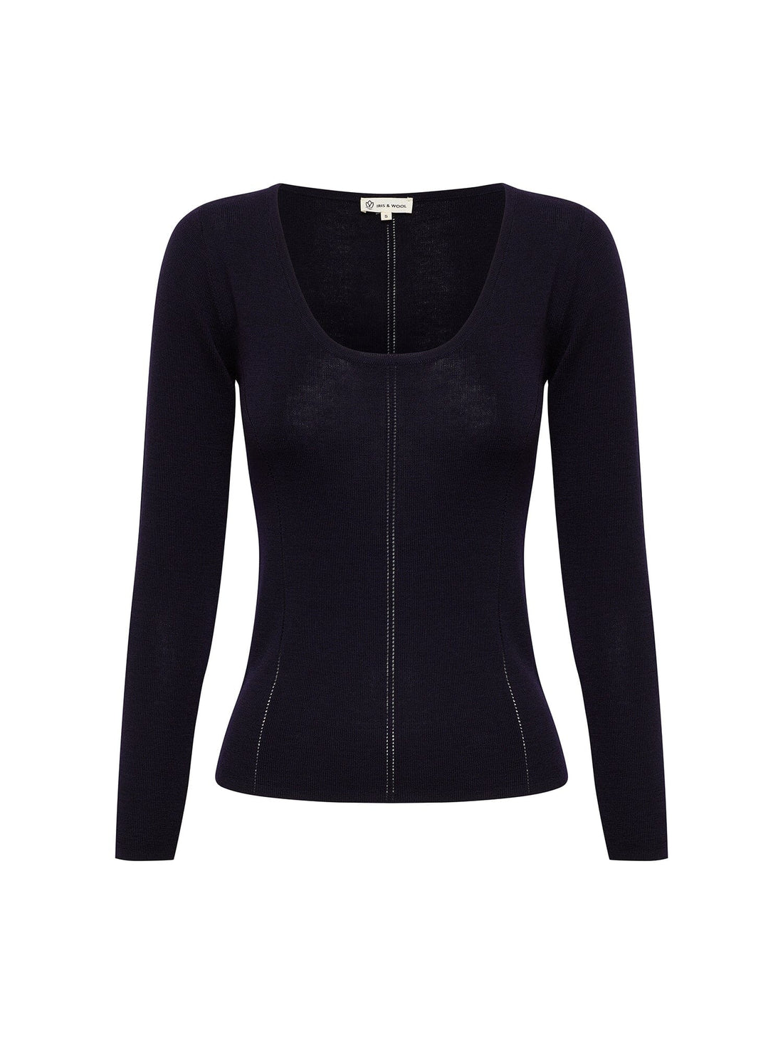 Wool Skivvy Knitwear Iris and Wool 