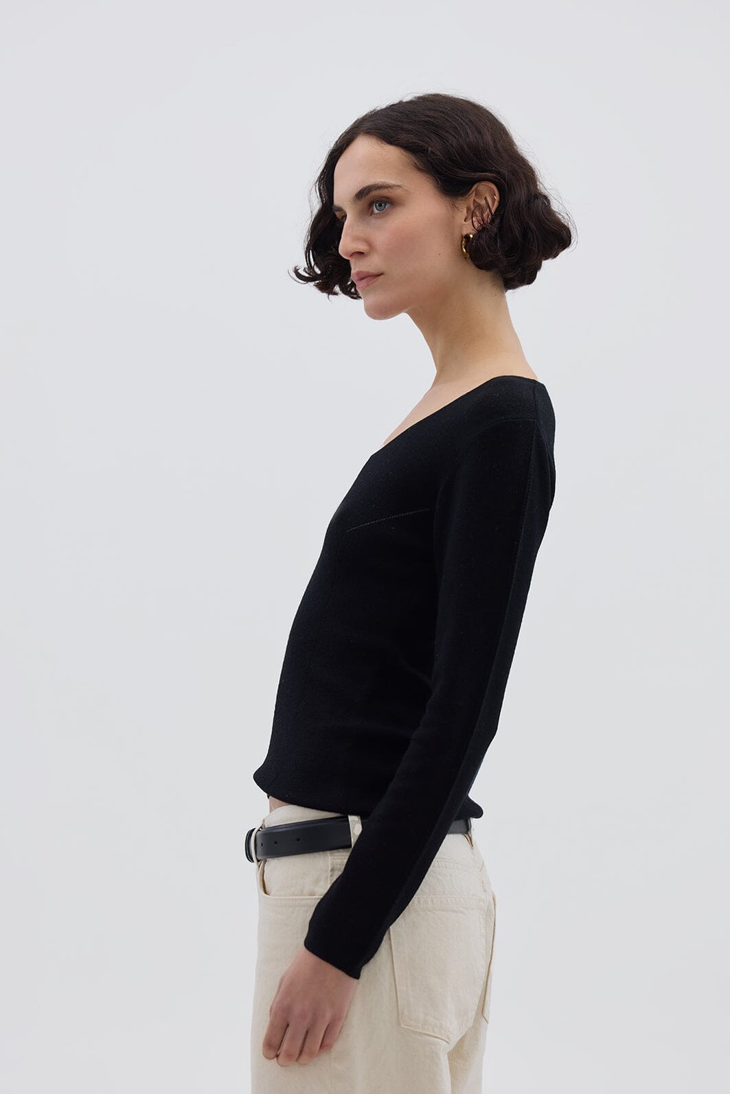 Wool Skivvy Knitwear Iris and Wool 