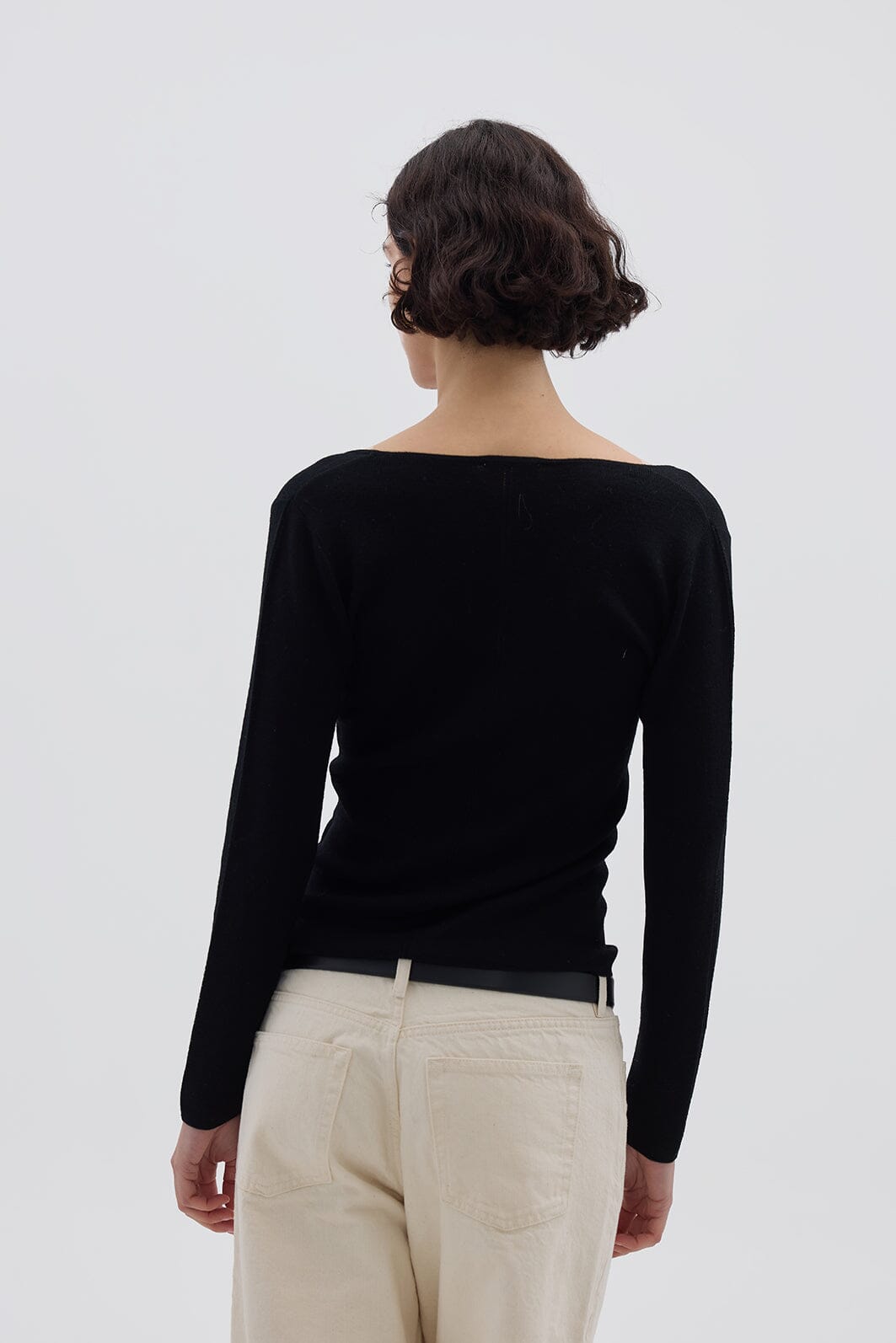 Wool Skivvy Knitwear Iris and Wool 