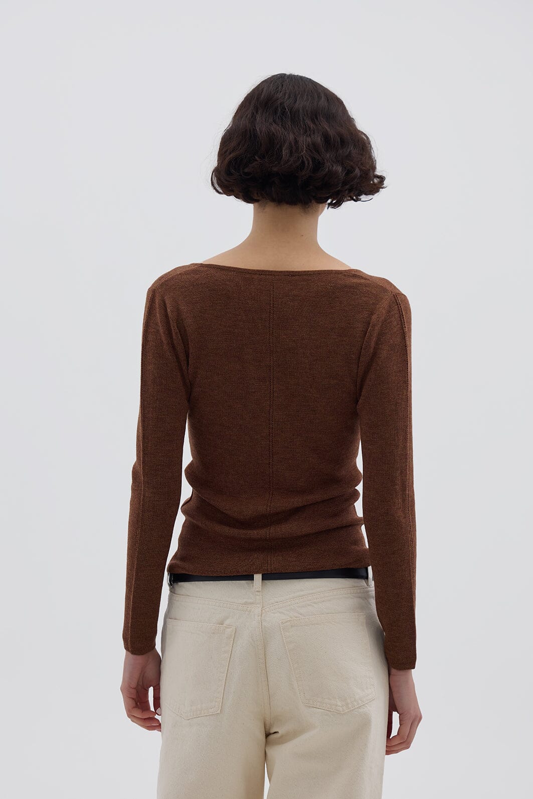 Wool Skivvy Knitwear Iris and Wool 