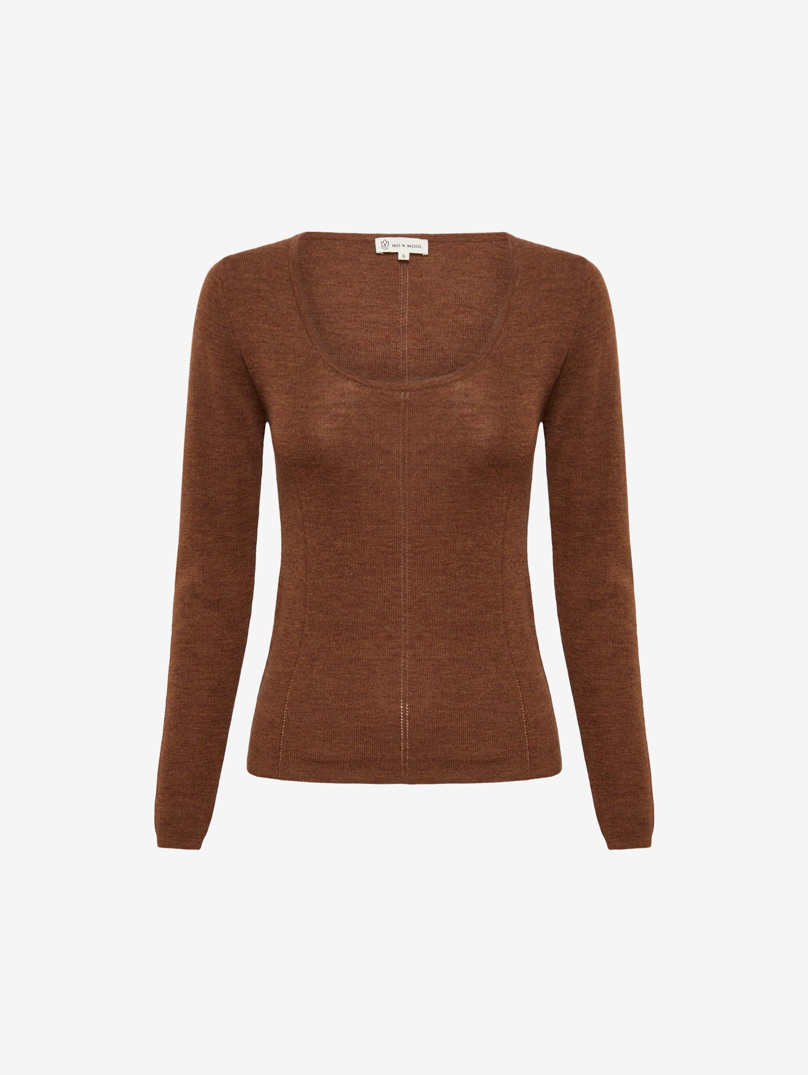 Wool Skivvy Knitwear Iris and Wool 