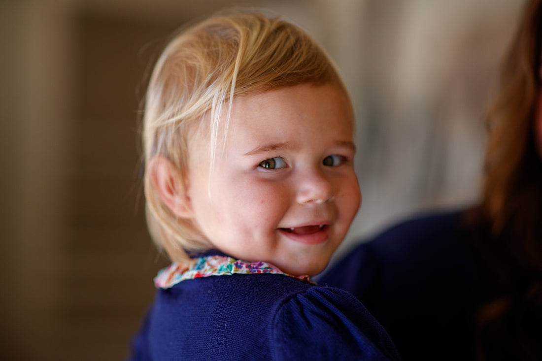 Lucy Liberty Childrens Wool Sweater Baby & Toddler Tops Iris and Wool 